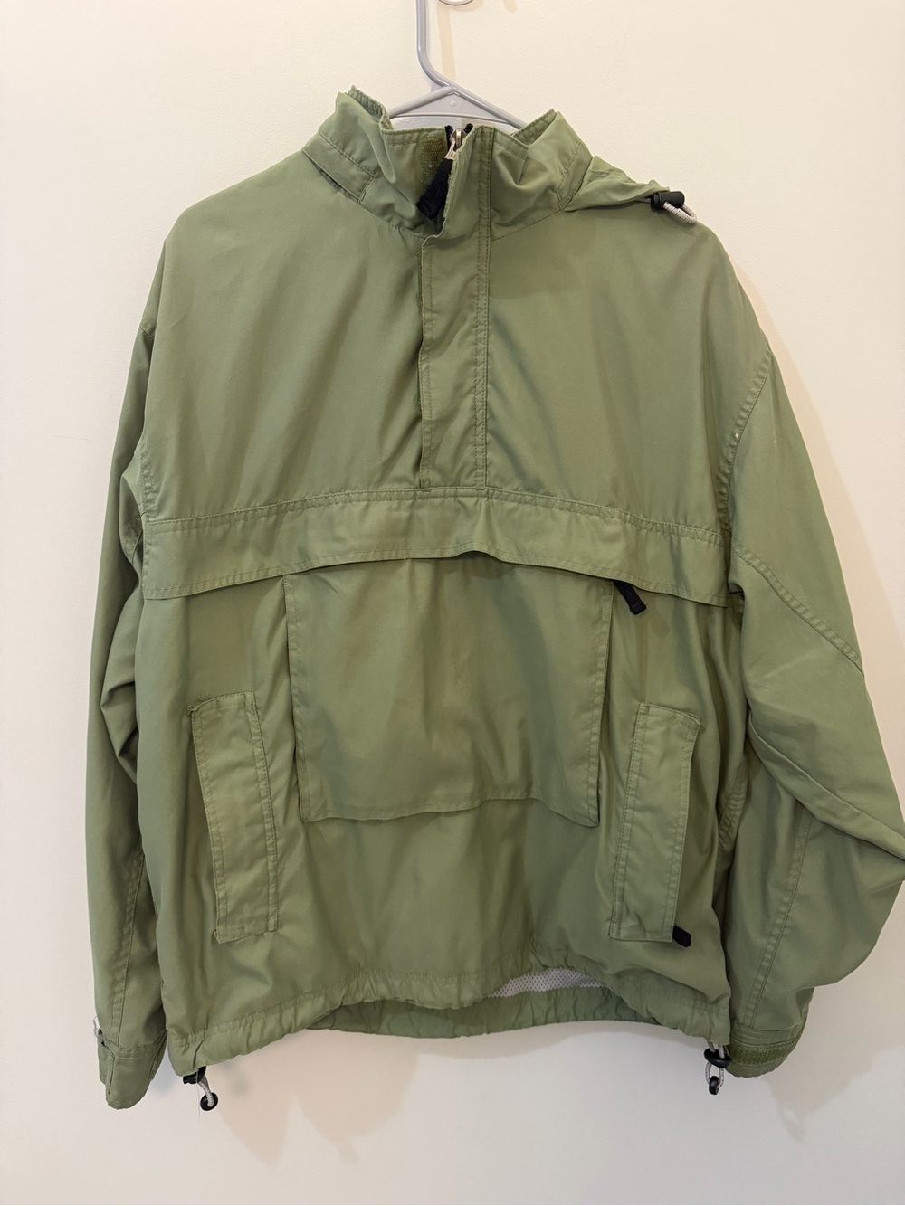 Vintage Gap Men’s Olive Green Anorak Jacket – Size Medium